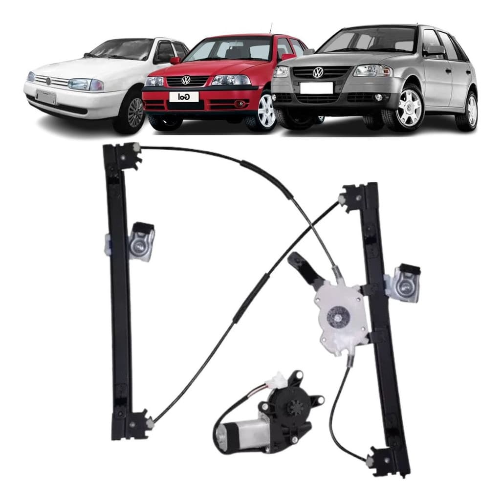 Maquina Vidro Eletrico Gol Parati Saveiro G3 Diant C/ Motor