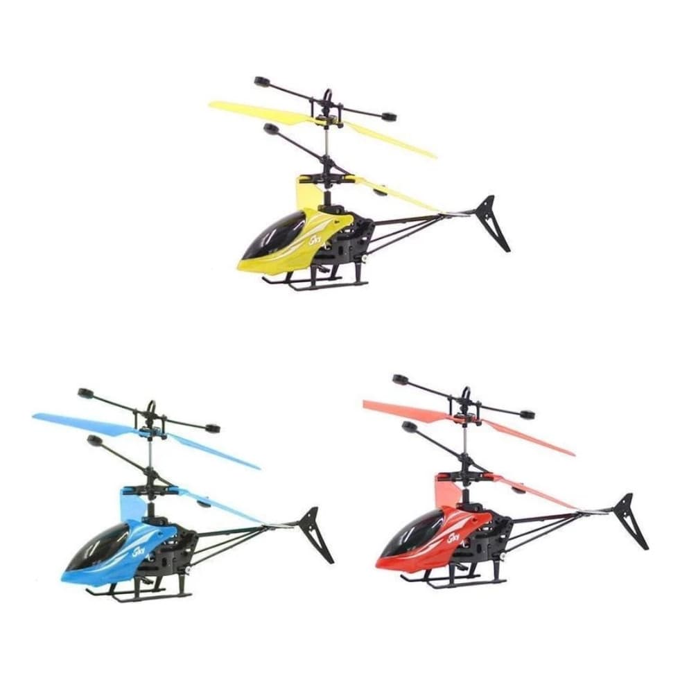 Helicóptero Voador Indução Aircraft com controle Com Sensor De Movimento