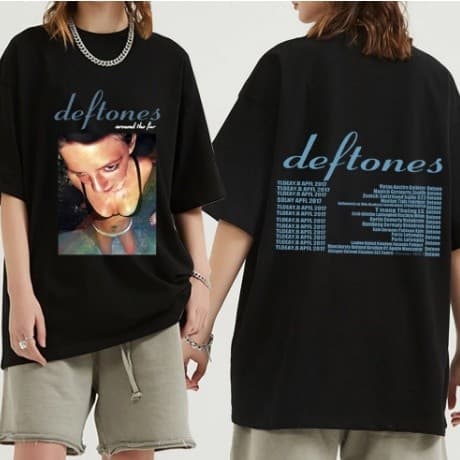 Camiseta Básica Algodão Unissex Deftones Banda Metal Punk Woman