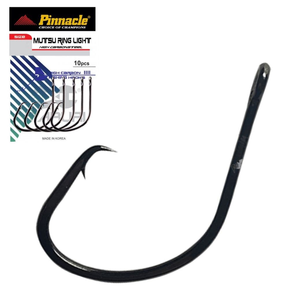 Cartela Anzol Pinnacle Mutsu Ring Black MELHOR PREÇO