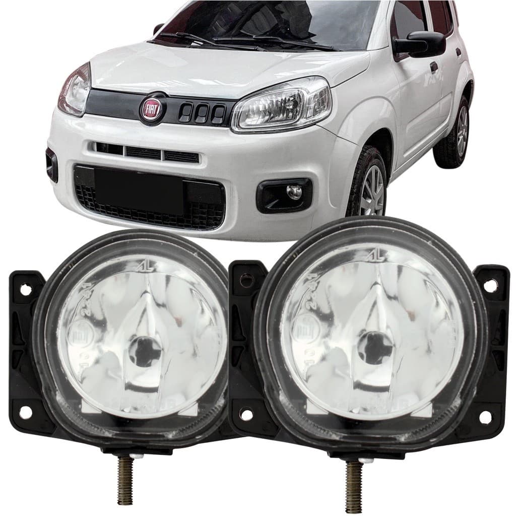 Par Farol Milha Fiat Uno Vivace Attractive Essence Way 2011 2012 2013 À 2016