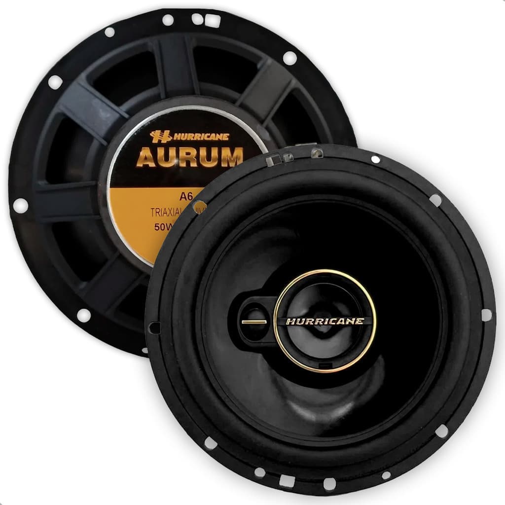 Par Alto Falante Automotivo Aurum 6 Pol A6t 120rms Tipo Pioneer Hurricane Diversos Carros