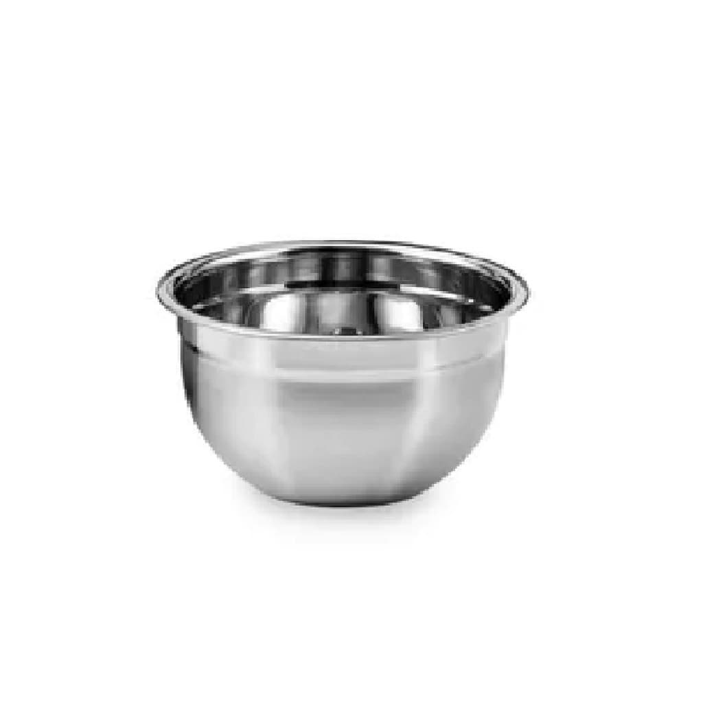 Tigela Mixing Bowl em aço inox para salada, cozinha 800 ml