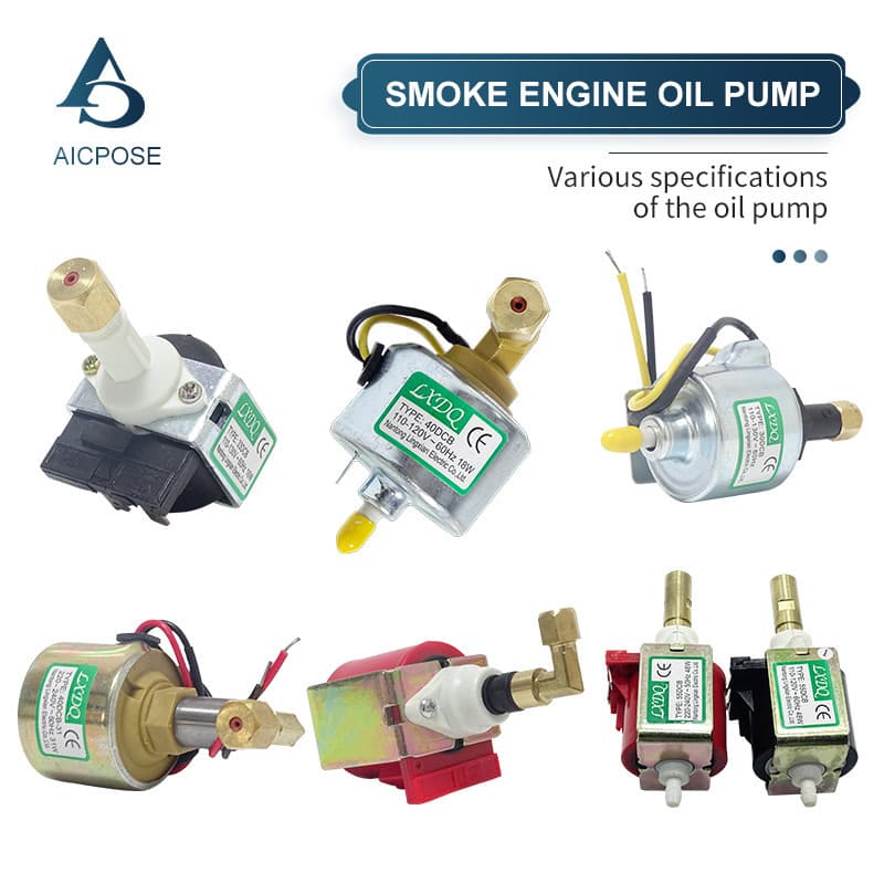 Bomba De Óleo De Fumaça XH 55DCB 48W 40DCB 31W 30DCB 18W 110V Ou 220V Vários Modelos Para Peças De Máquinas De Neblina E