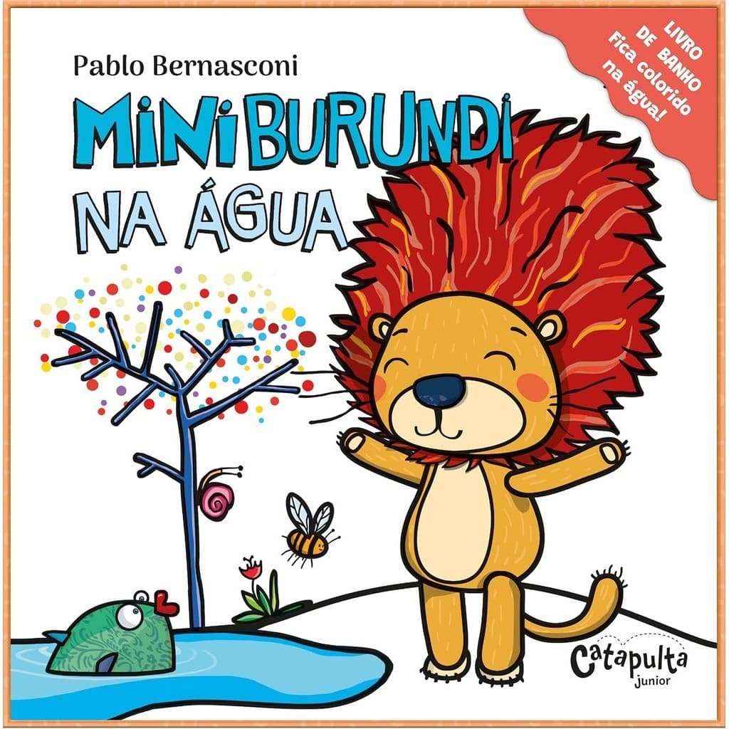 Miniburundi na água! - Livro de banho