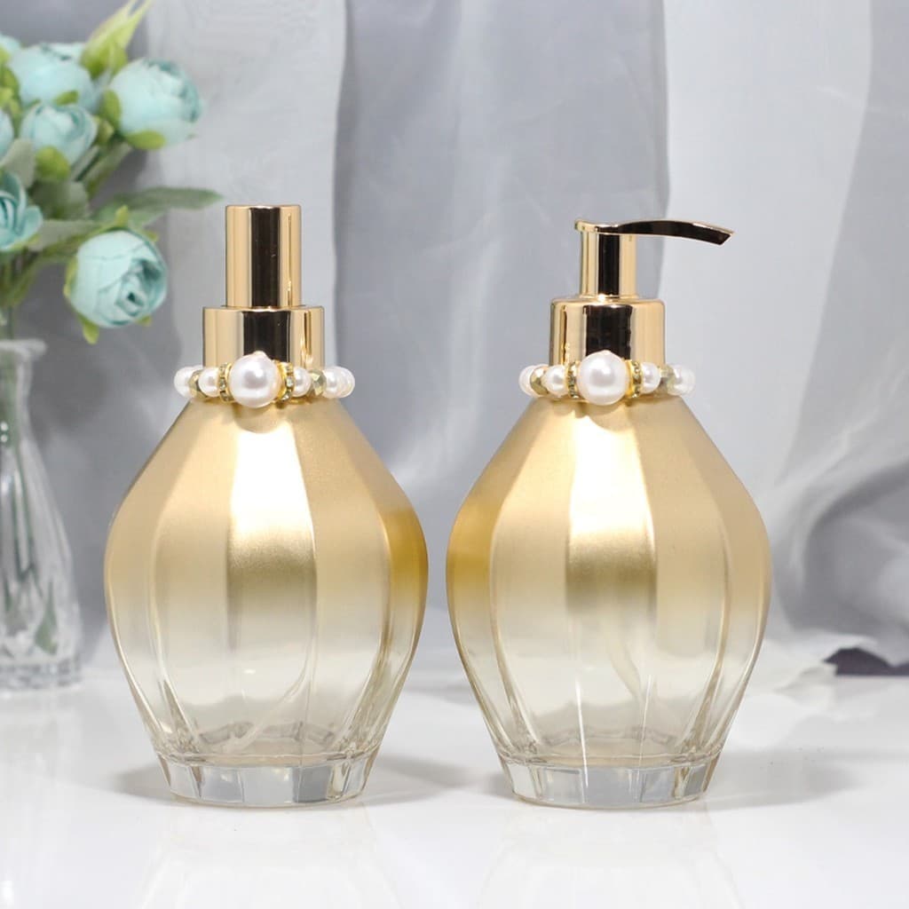 Frasco para Aromatizador Saboneteira Liquida de Vidro Decor