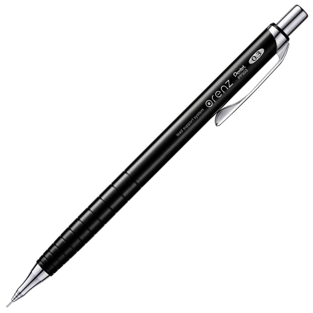 Lápis Mecânico Pentel Orens XPP503-A 0,3mm Preto [Enviado diretamente do Japão]