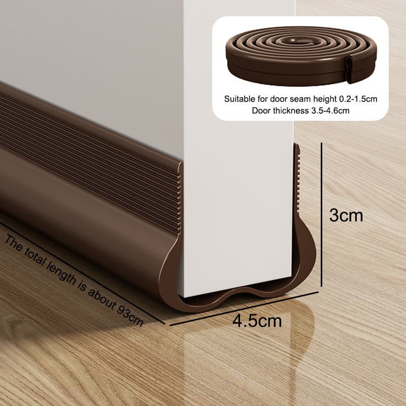 PVC Flexível Sob Rolha OundProof Porta Inferior Tira De Vedação Conjunta Weatherstrip Janela Rascunho Guarda GHU5
