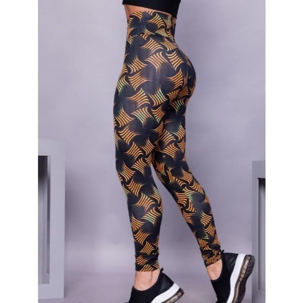 CALÇA LEGGING FEMININA CROSSFIT ESTAMPADA