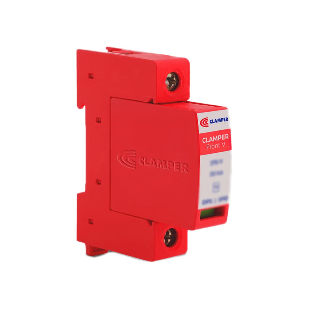 DPS Protetor contra Surtos e Raios Quadro Elétrico Clamper Front V 15ka 275v