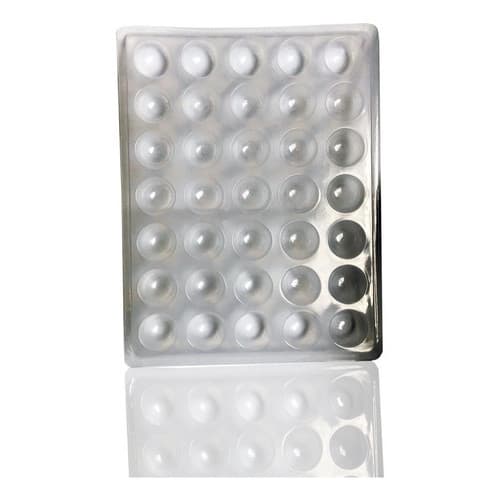 Forma Para Congelamento De Pão De Queijo 20 Gramas - 3 Unid