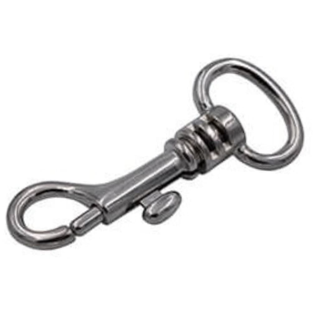 2 Chaveiro Engate Rápido Base Giratório para Alça de Bolsa Corda de Pet