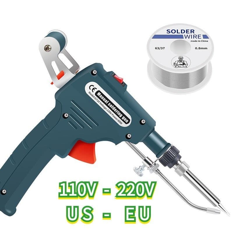 60W 110V-soldadura elétrica semiautomática do ferro 220V para fios de sucção