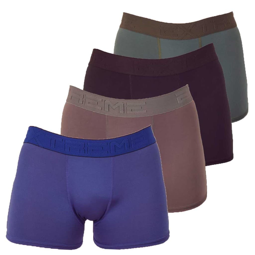 Kit 5 Cuecas Juvenil Boxer Microfibra Infanto Adolescente jovem