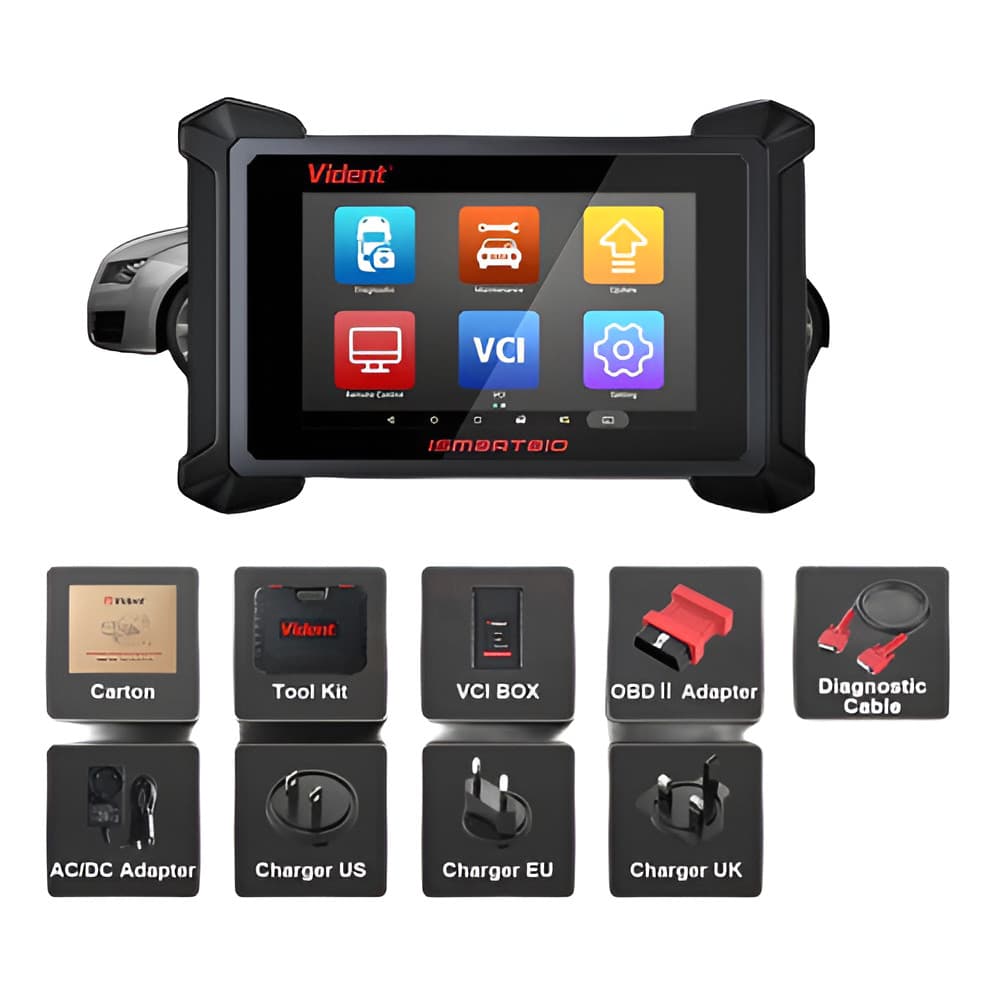 Scanner Automotivo Vident Ismart810 Bluetooth Português Br