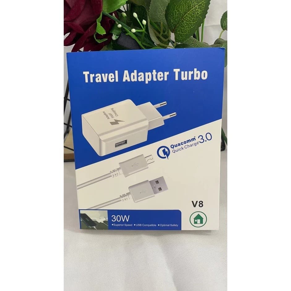 Carregador Turbo V8 Micro Usb Ultra Rápido Atacado ML-6638m