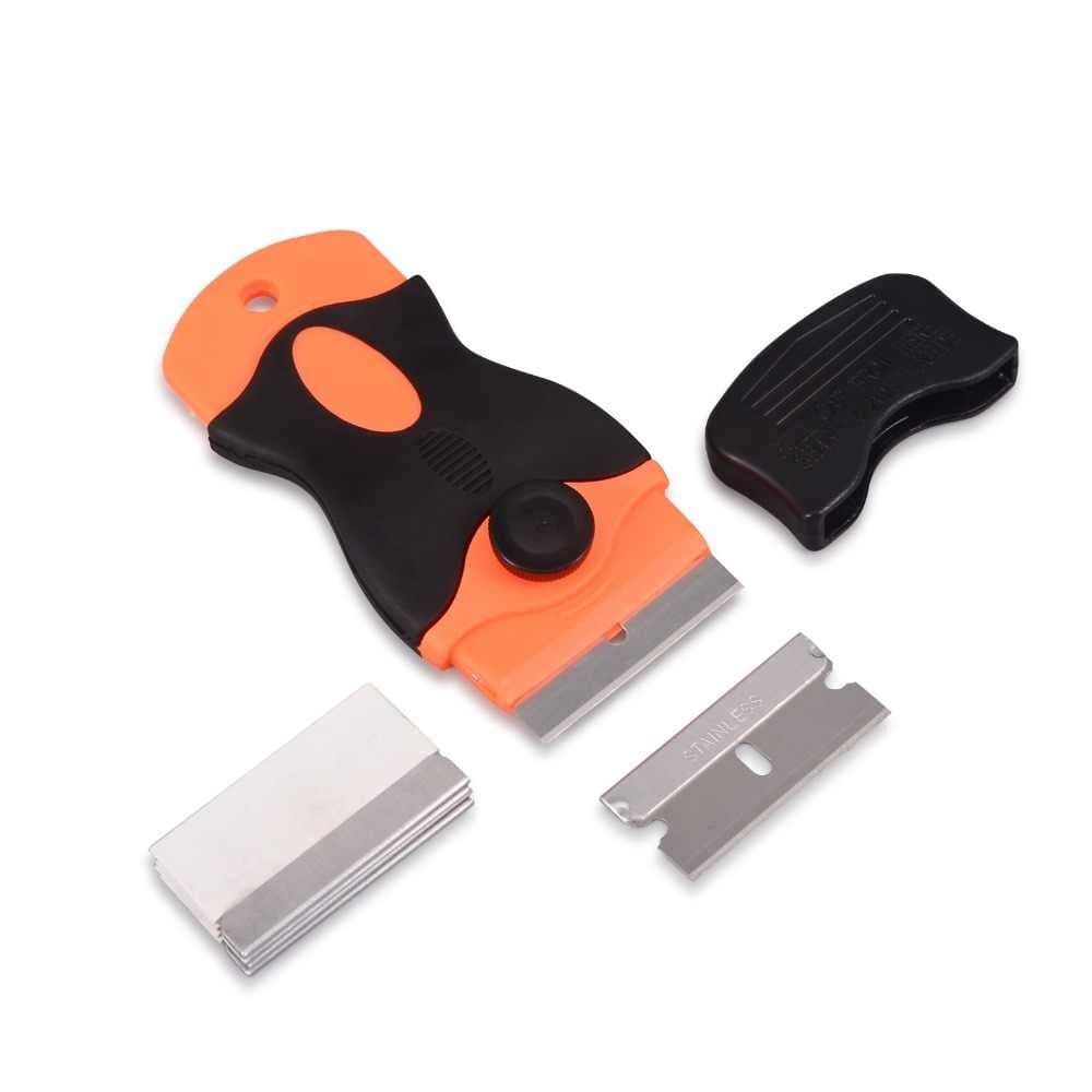 Raspador Ratinho Plastico Para Insulfilm + 10 Laminas