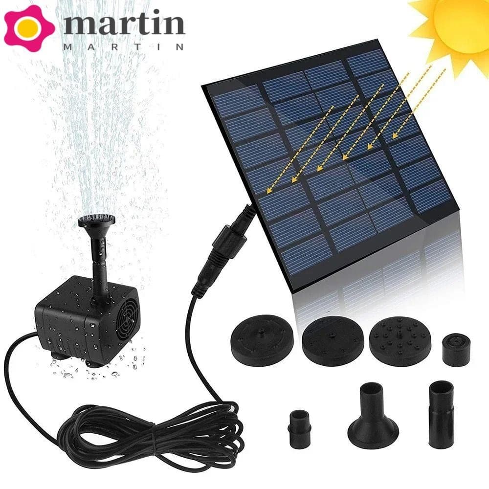 Bomba De Fonte Solar MARTIN , Água De Painel DIY Sem Escova DC , Mini De 4 Bicos