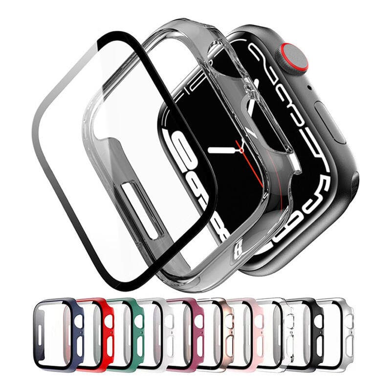 Filme Temperado Integrado Fosco Case Para Apple Watch