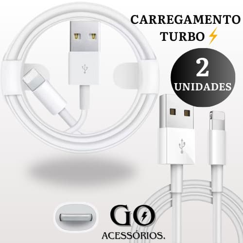 Cabo De iPhone Carregamento Rápido Turbo Lightning USB 1 Metro
