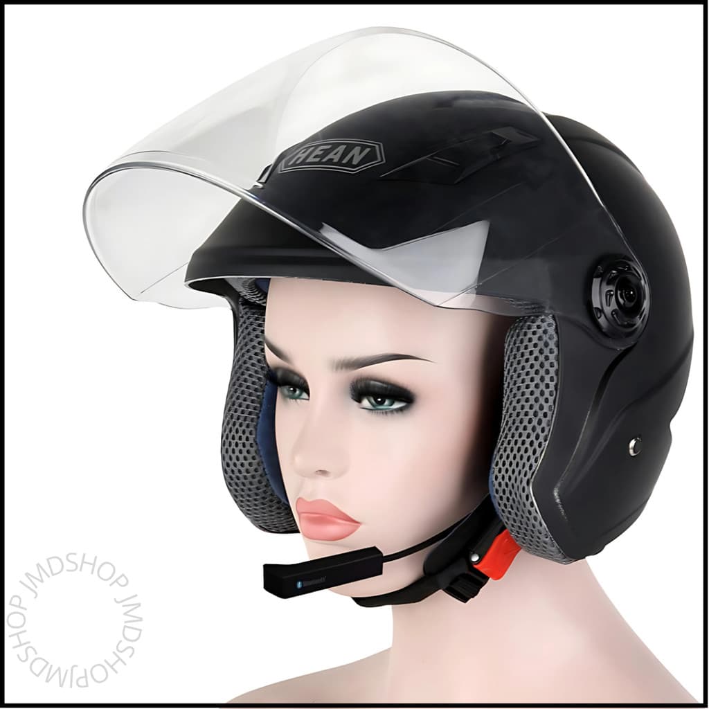 Fone Bluetooth Capacete Moto Motociclistas Som Cristalino Viva Voz Celular Tecnologia Almofadas