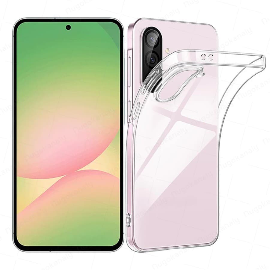 For Samsung Galaxy A57 A37 A17 A07 A56 A36 A26 A16 A55 A35 A25 A15 Ultra Fino Transparente Silicone TPU Caso De Telefone