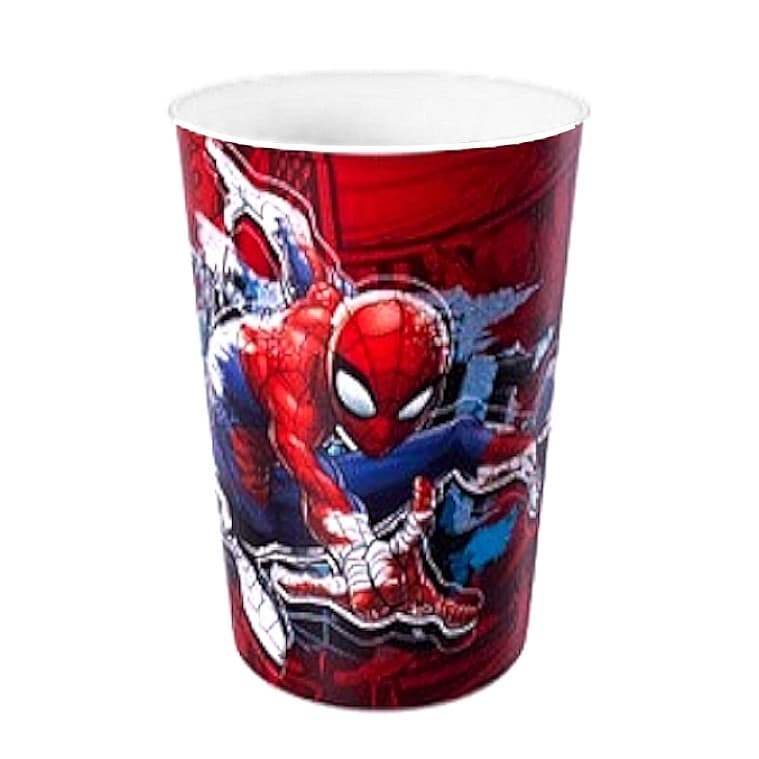 Copo do Homem Aranha Infantil Livre BPA 320ml