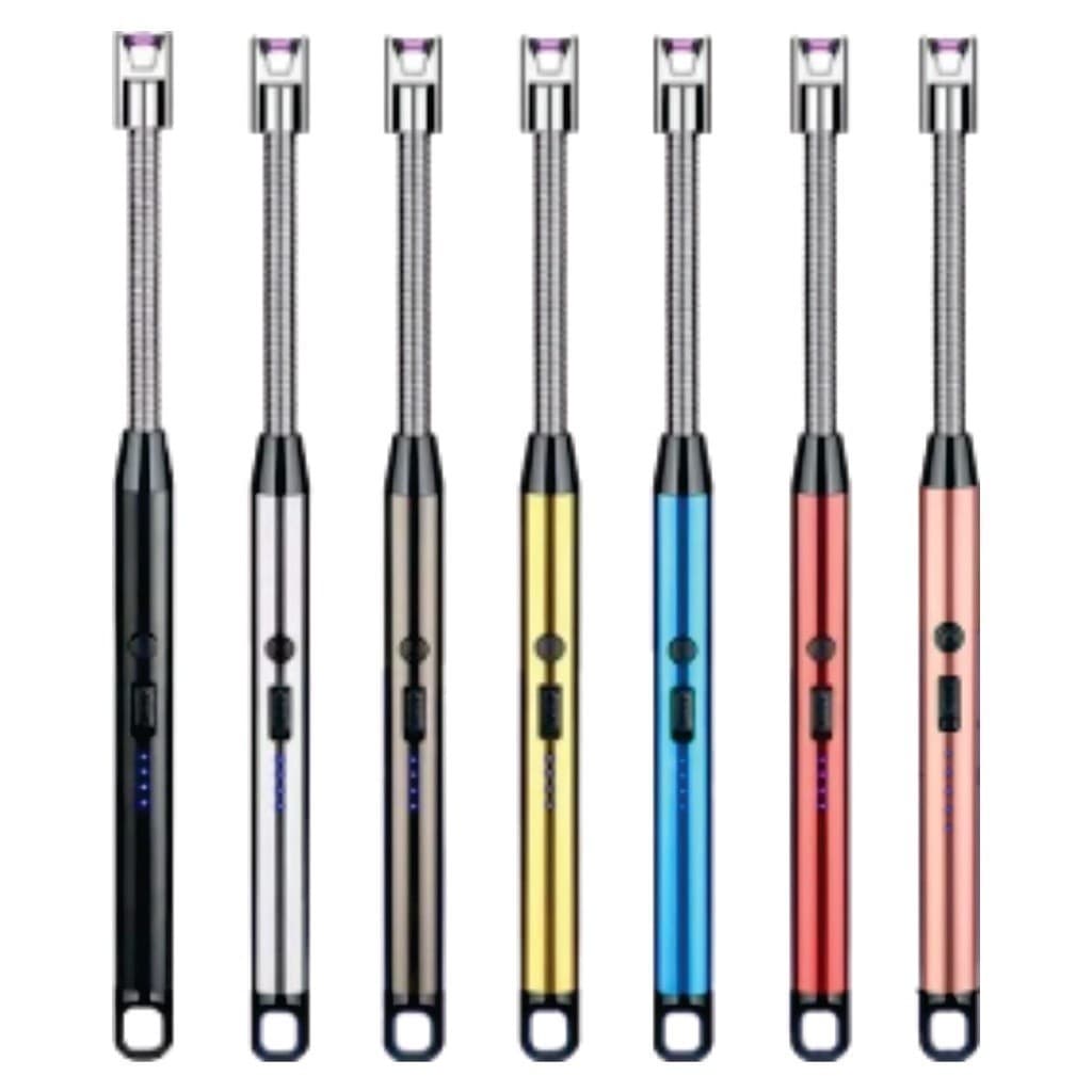 kit4-Acendedor Eletrônico Recarregável UBS Flexível para Velas
