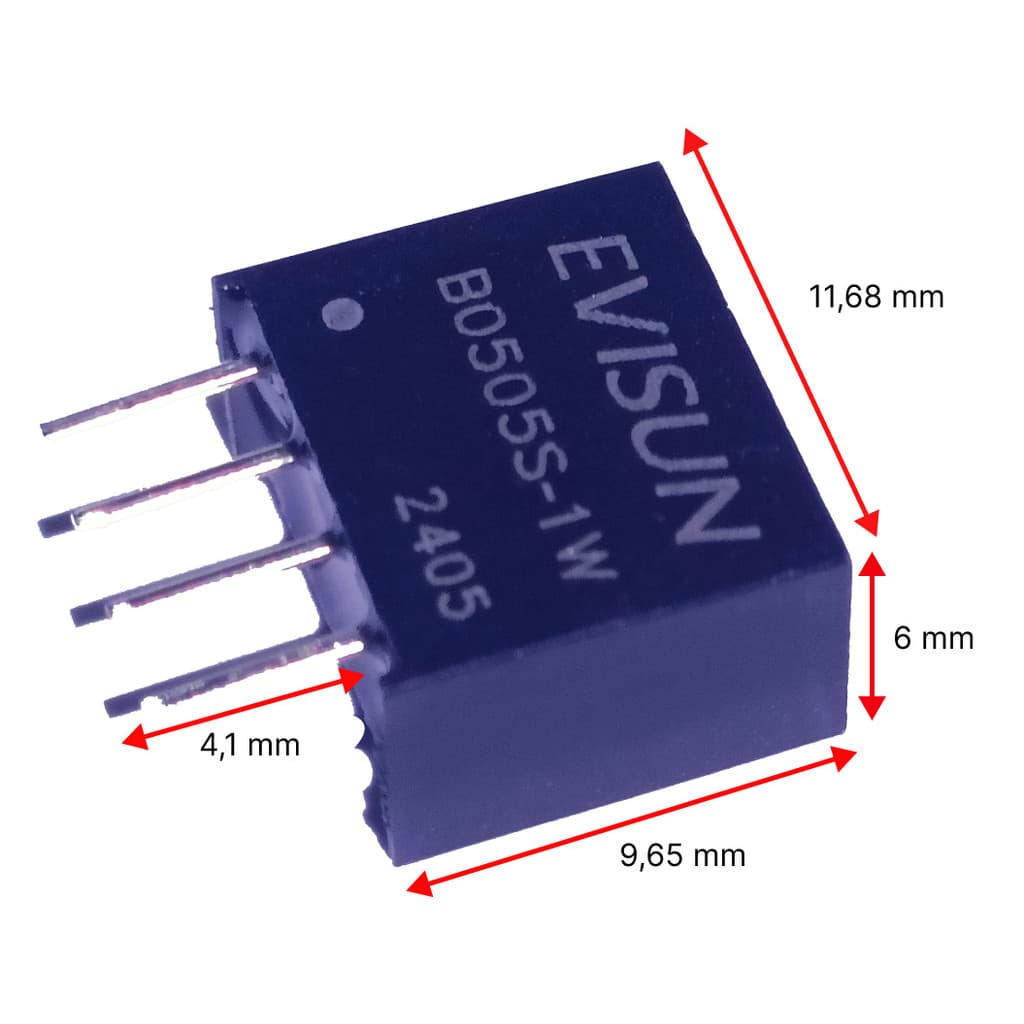 Conversor Dc/dc Isolador 5v 1w B0505s-1w B0505s
