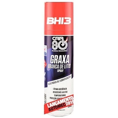 CAR80 Graxa Branca de Lítio Spray 300ml