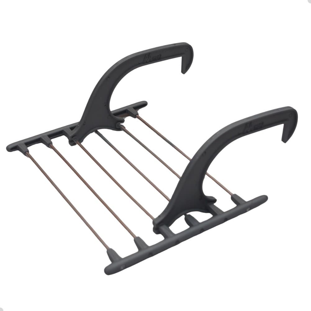 Varal de Roupa Portátil Aluminio 60cm para Apartamento Varanda Box Porta Janela