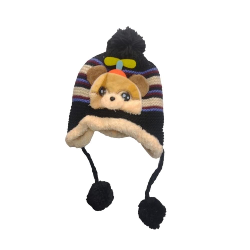Touca Infantil Bichinho Pompom Help Toys Cores Sortidas - 07082