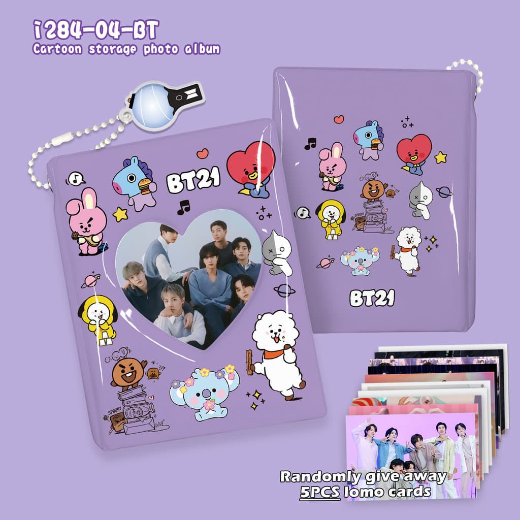 KPOP BTS BLACKPINK TWICE Livro De Proteção De Cartões Pequenos