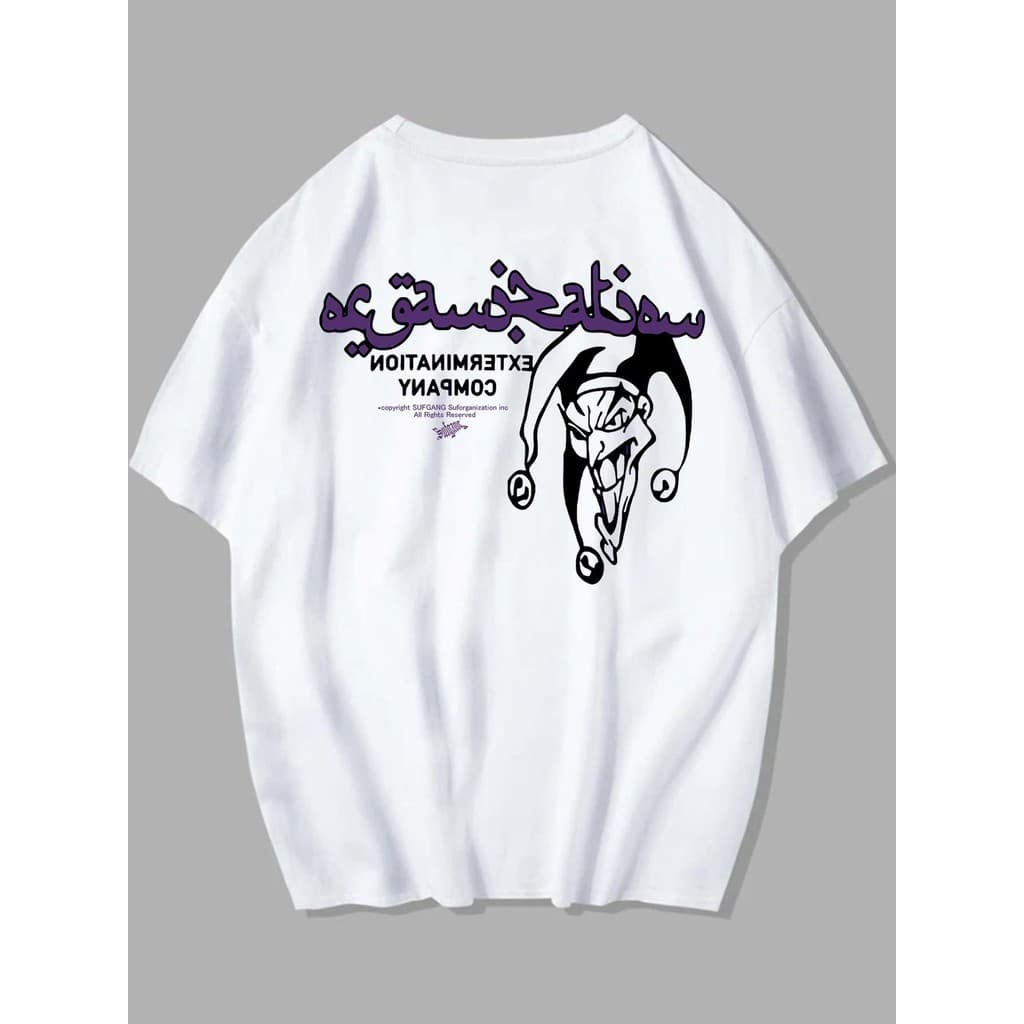 Camiseta Unissex 100% Algodão Gang Joker Árabe Streetwear Lançamento Envio Varias Cores!!