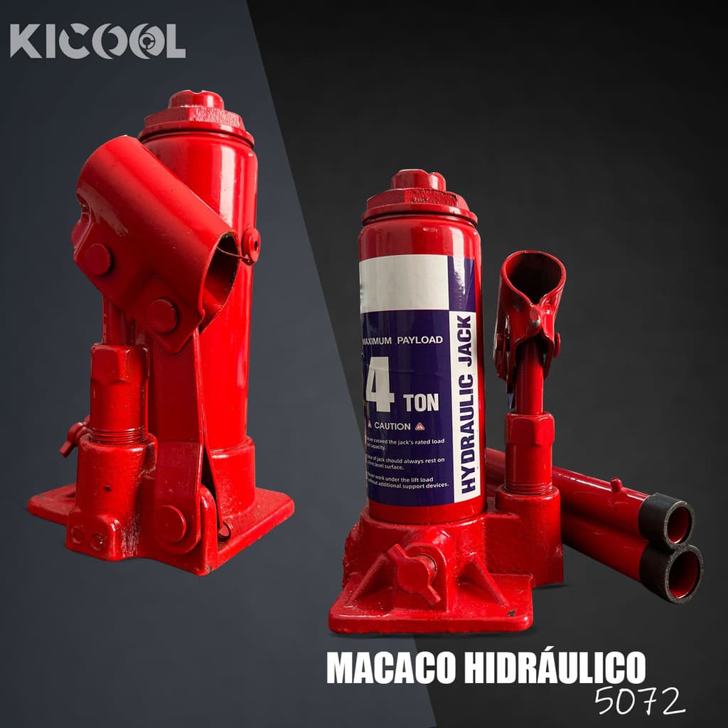 Macaco Hidráulico Garrafa 2 4 Toneladas Oivida Oi-5072