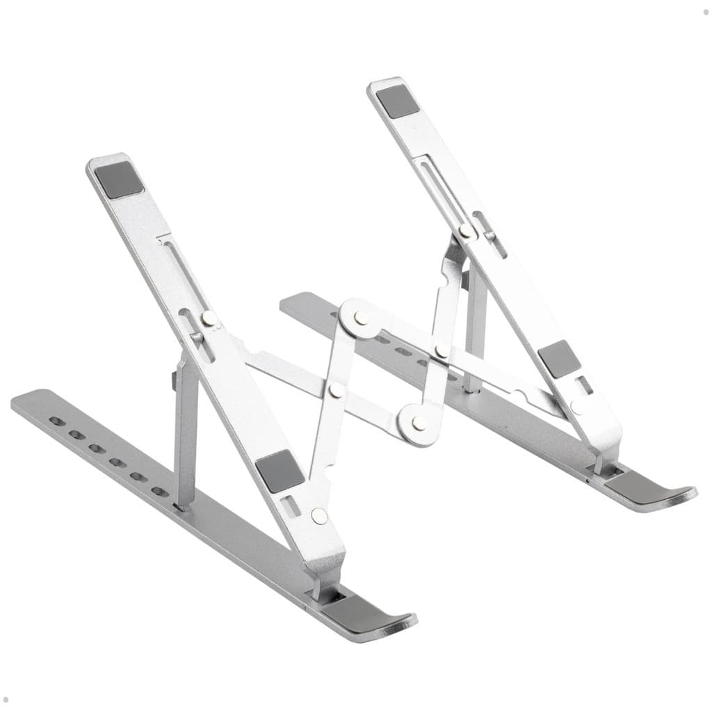 Base Suporte Notebook Alumínio Ergonômico Ajustável Dobrável