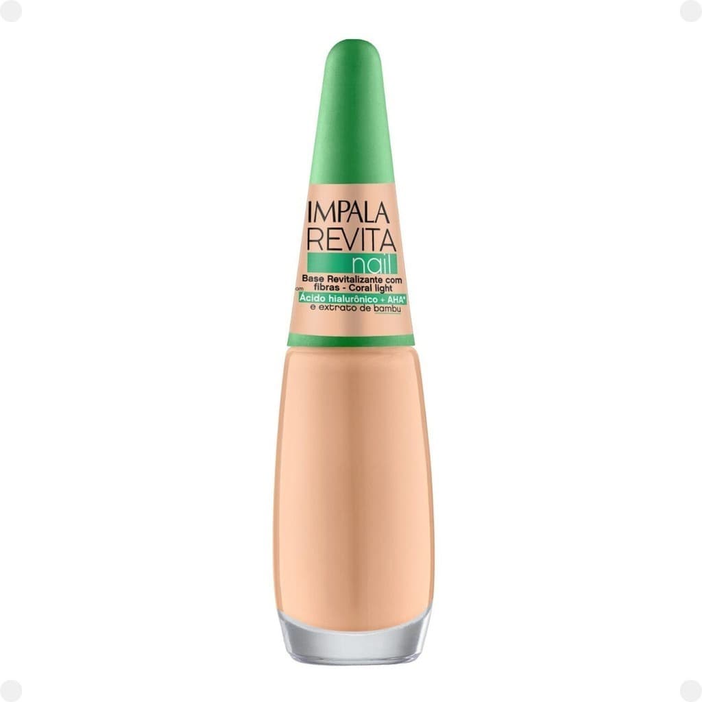 Base com Fibras Impala Revita Nail Coral Light 7,5ml