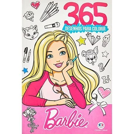 Livro Barbie - 365 Desenhos para colorir