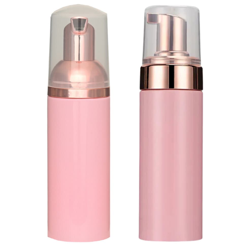 Frasco Pump Espumador 50ml Rosa Bebê