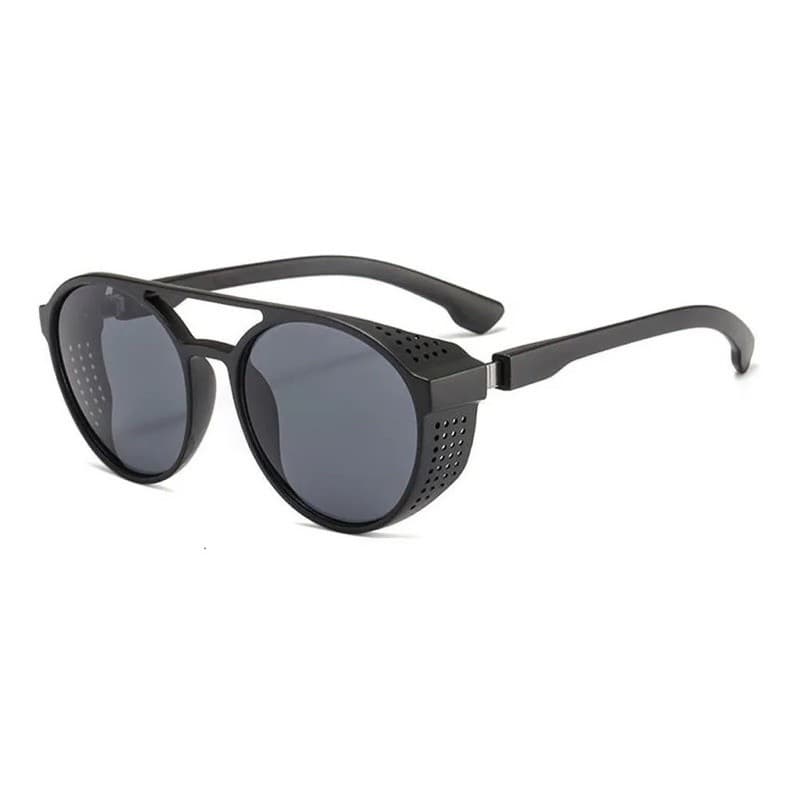 Óculos de Sol Alok Proteção Lateral Steampunk Zoe Sol Masculino RF455