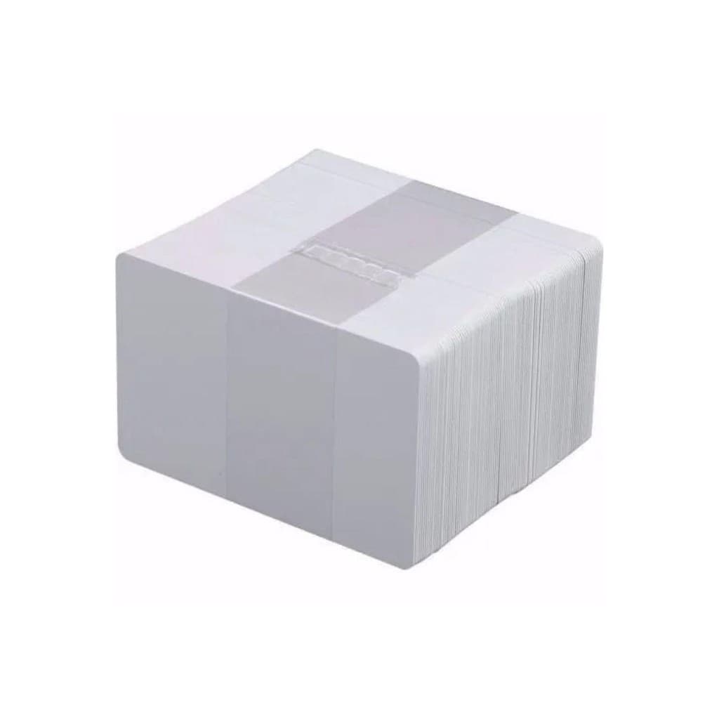 Cartão De Pvc Branco Para Crachá 54 X 86mm 0,76mm 20 Unidades