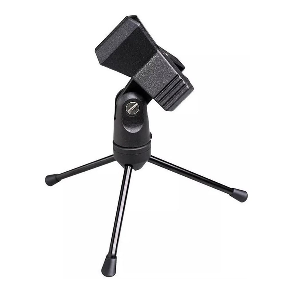 Tripé De Mesa Para Microfone Bm800 E Outros Suporte Pedestal