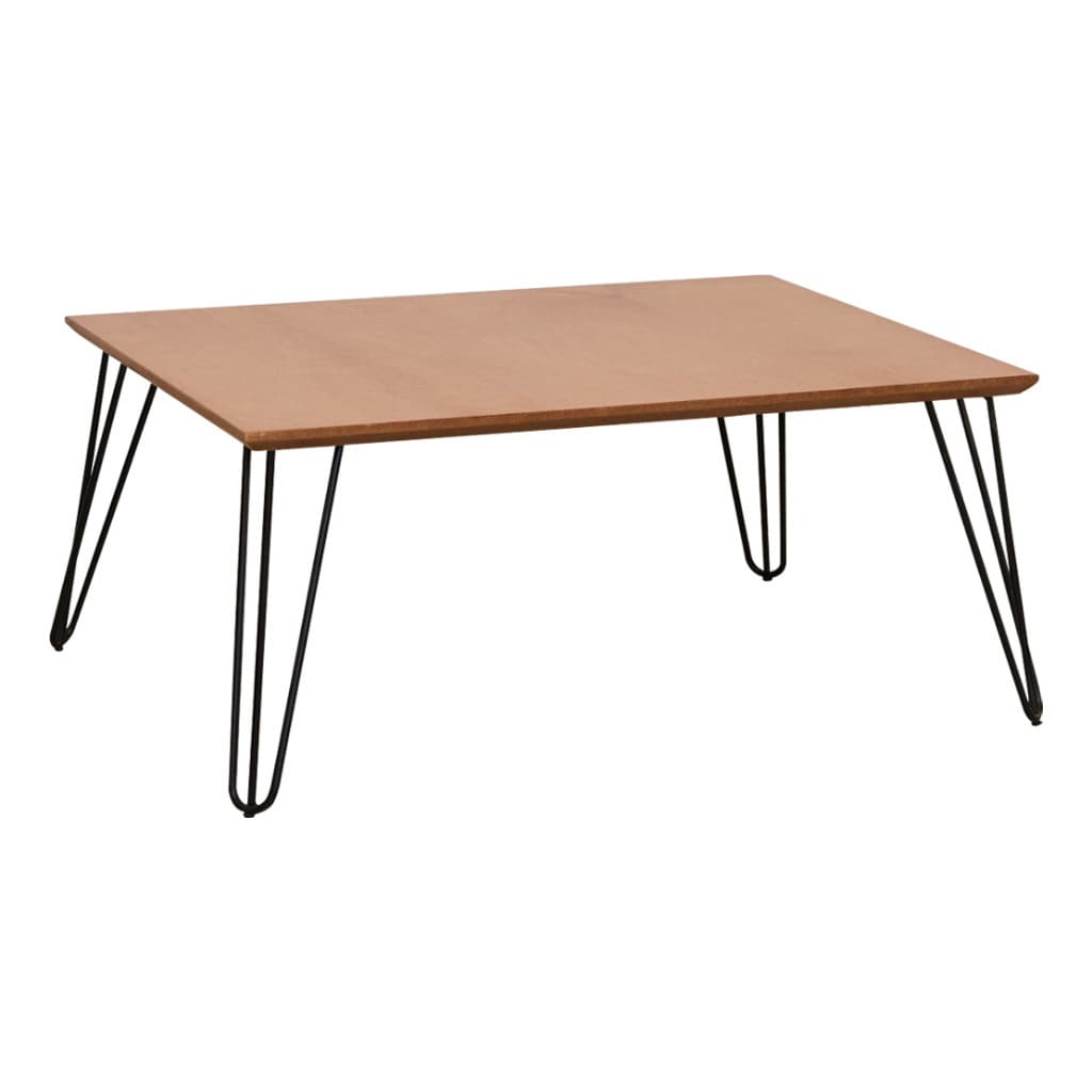 Mesa De Centro Decoração Sala Estar Quarto Estilo Industrial Madeira