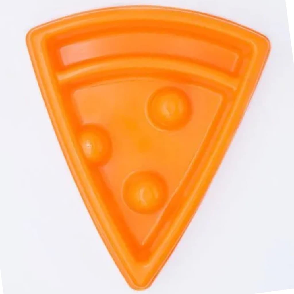Comedouro Lento Happy Bowl ZippyPaws Pizza Para Cães e Gatos