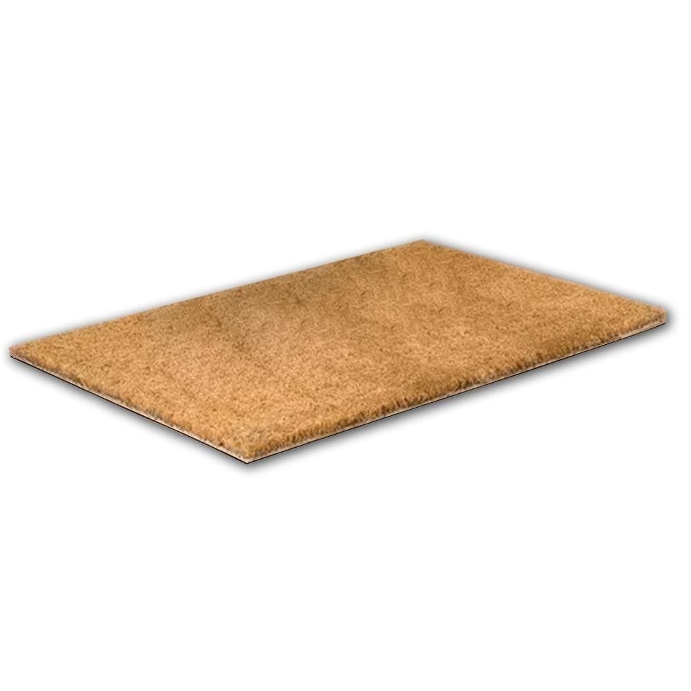 Capacho de Porta Tapete Fibra de Coco Grosso 50x50cm Fibras