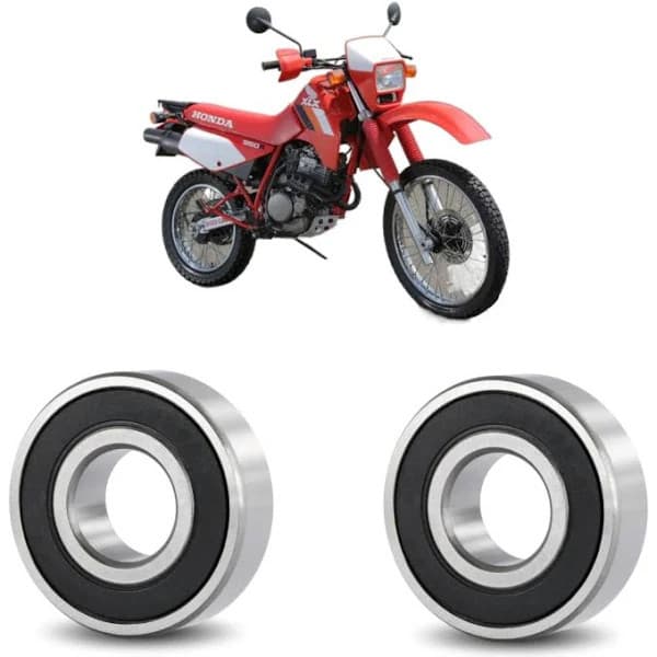 Par Rolamento roda dianteira Honda XLX 350R