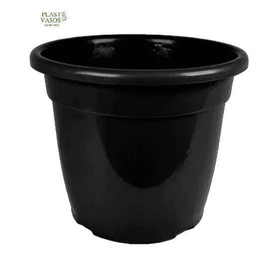 Kit 3 Vasos Grande de Plastico para plantas grandes Pote N30 Para FrutIferas decoração Cor Preta