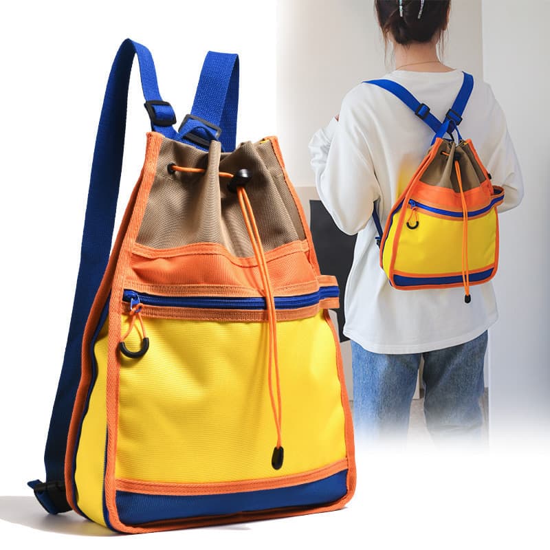 Drawstring Mochila Oxford Cloth Backpack Mochila Leve Mochila de Armazenamento Mochila Esportiva de Viagem ao Ar Livre Recomendação de Mercadorias