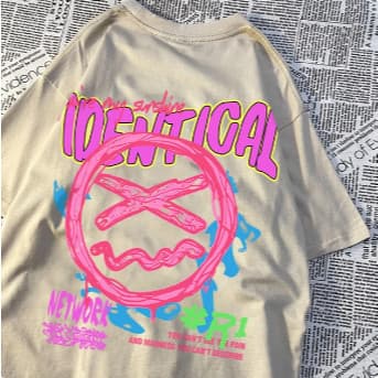 Camiseta Streetwear Carinha Rede de Expressão Identical Novo! envio imediato