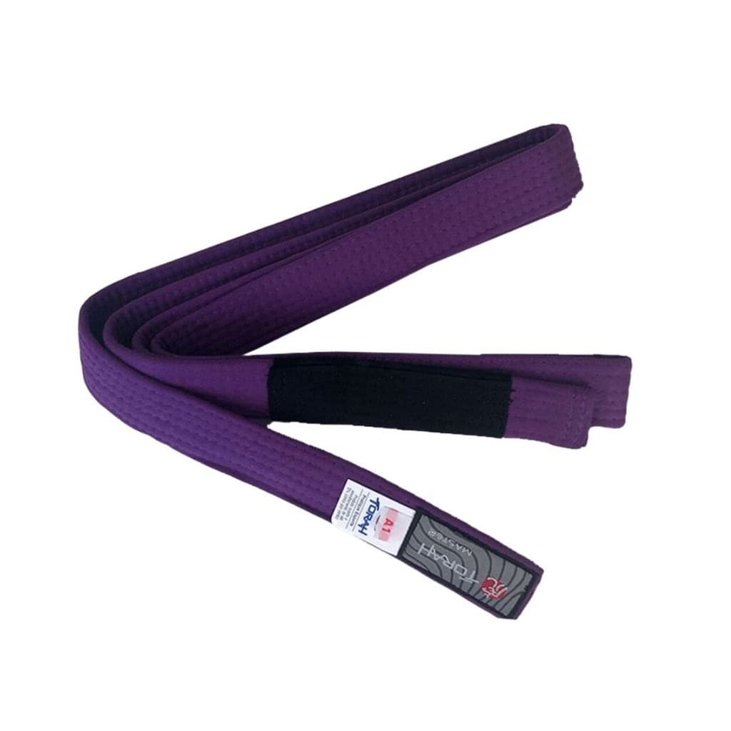 Faixa De Jiu Jitsu Roxa Torah Master Adulto C/ Ponta